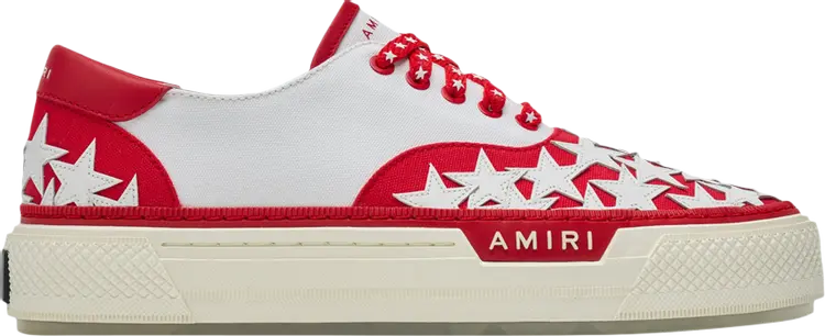 

Кроссовки Amiri Court Slip-On 'Stars - White Red', белый