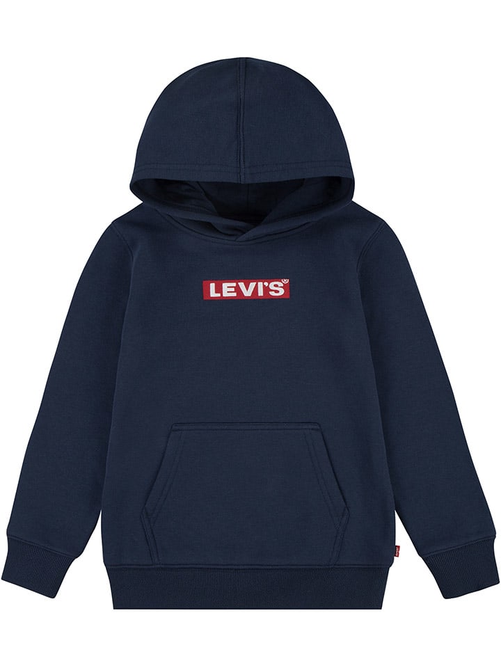 

Толстовка с капюшоном Levi's Kids, темно-синий