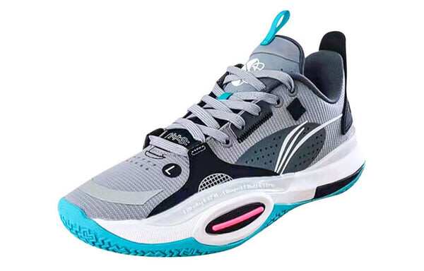 Кроссовки wade all city 10 v2 Li-Ning, серый — фото 2