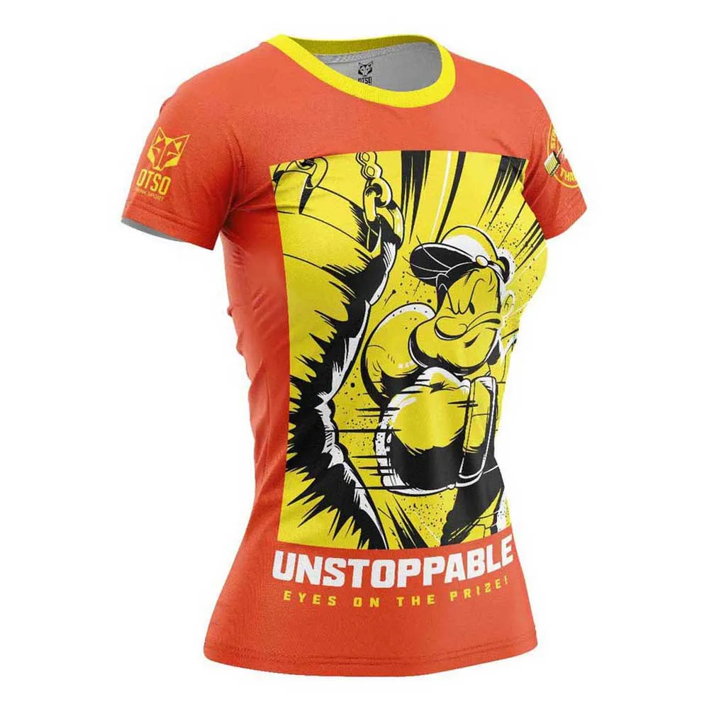 

Футболка Otso Popeye Unstoppable, желтый/красный