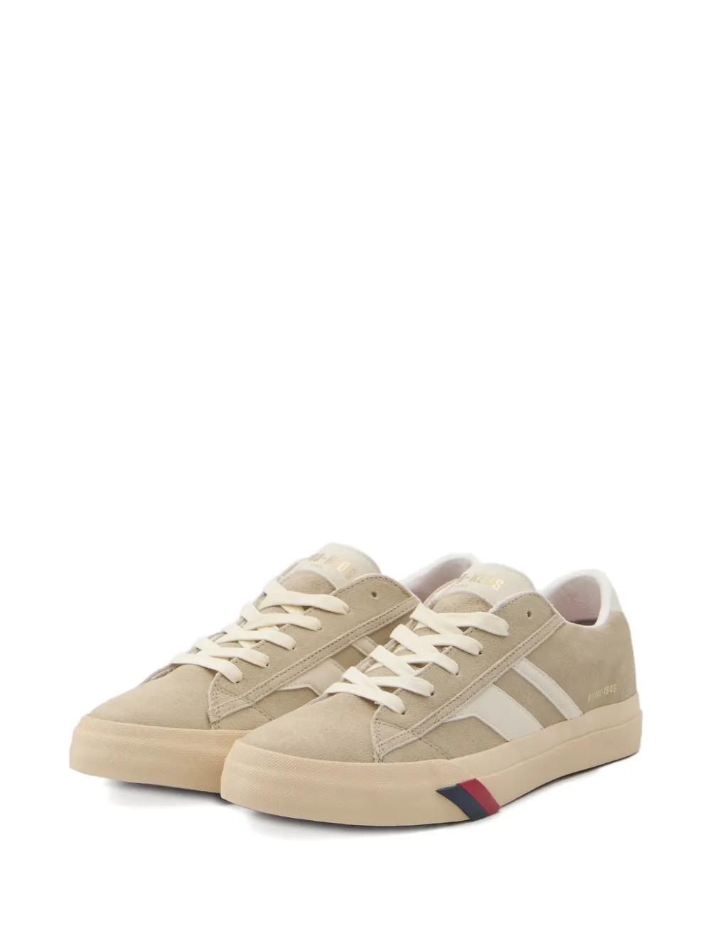 Кроссовки Racer 77 с вставками из замши Pro-Keds, нейтральный — фото 2