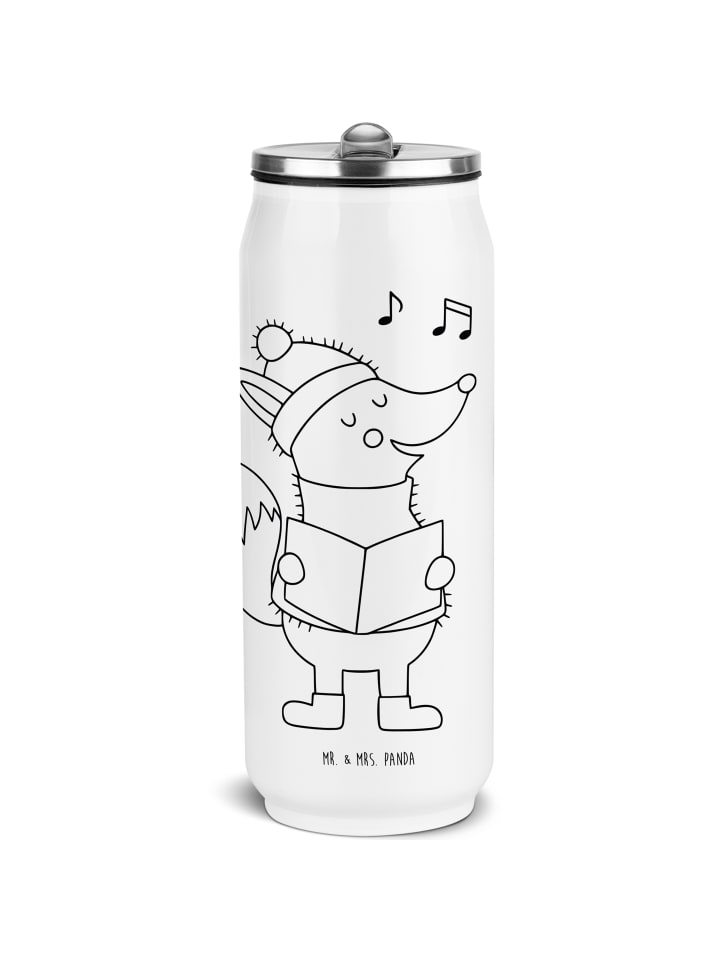 

Mr. & Mrs. Panda спортивная бутылка для воды Fox Singer без слогана, белая