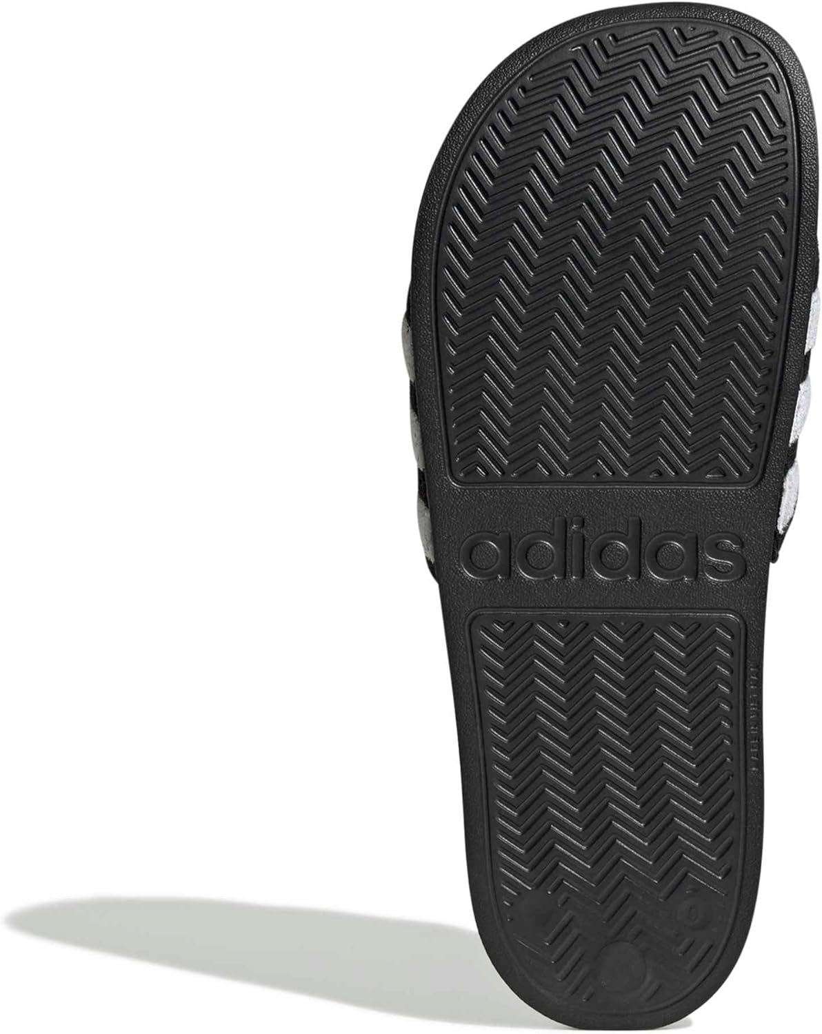 Сандалии adidas Adilette Noshower для взрослых унисекс, белый/черный — фото 3