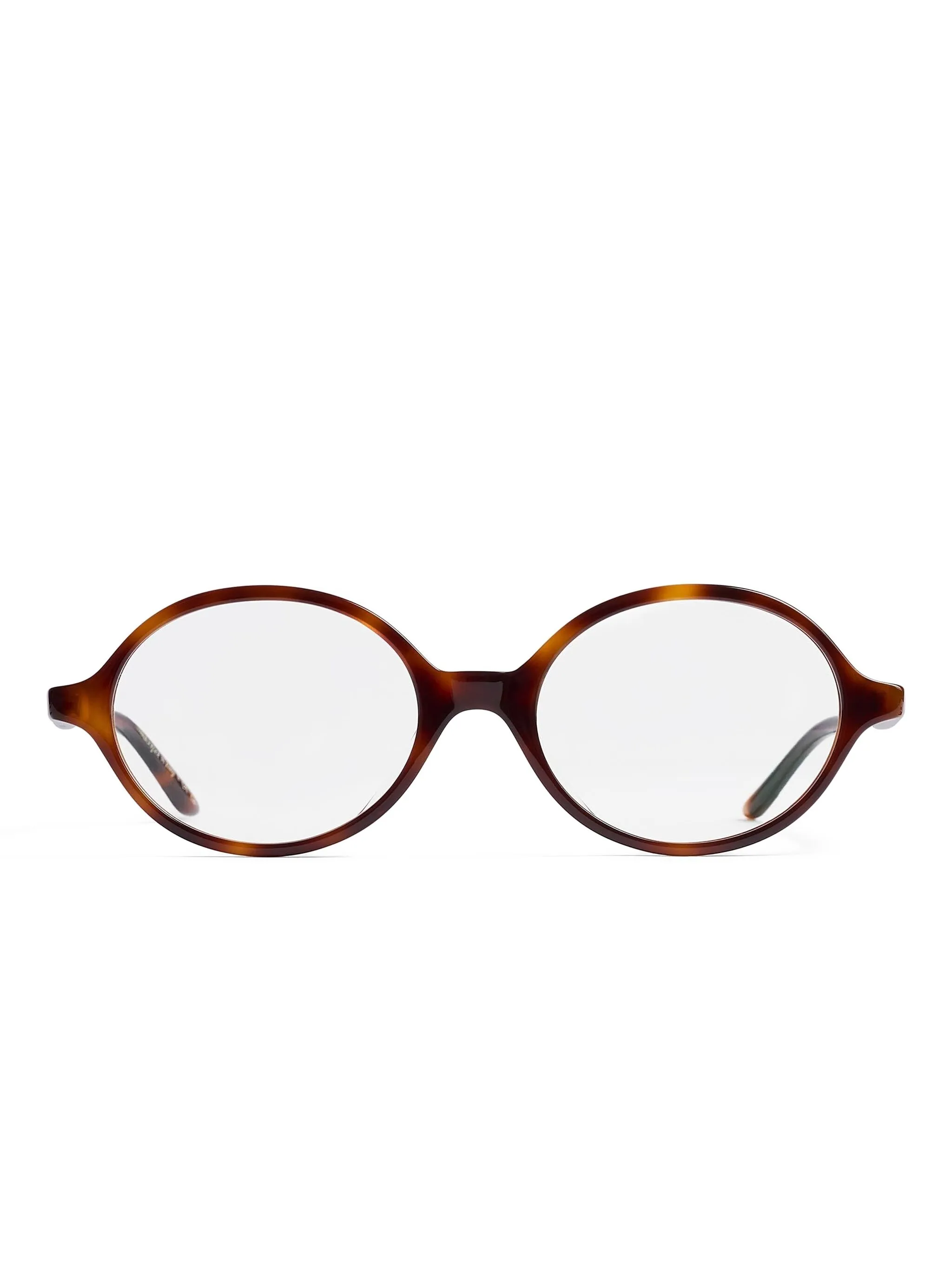

Очки в овальной оправе Khaite, коричневый