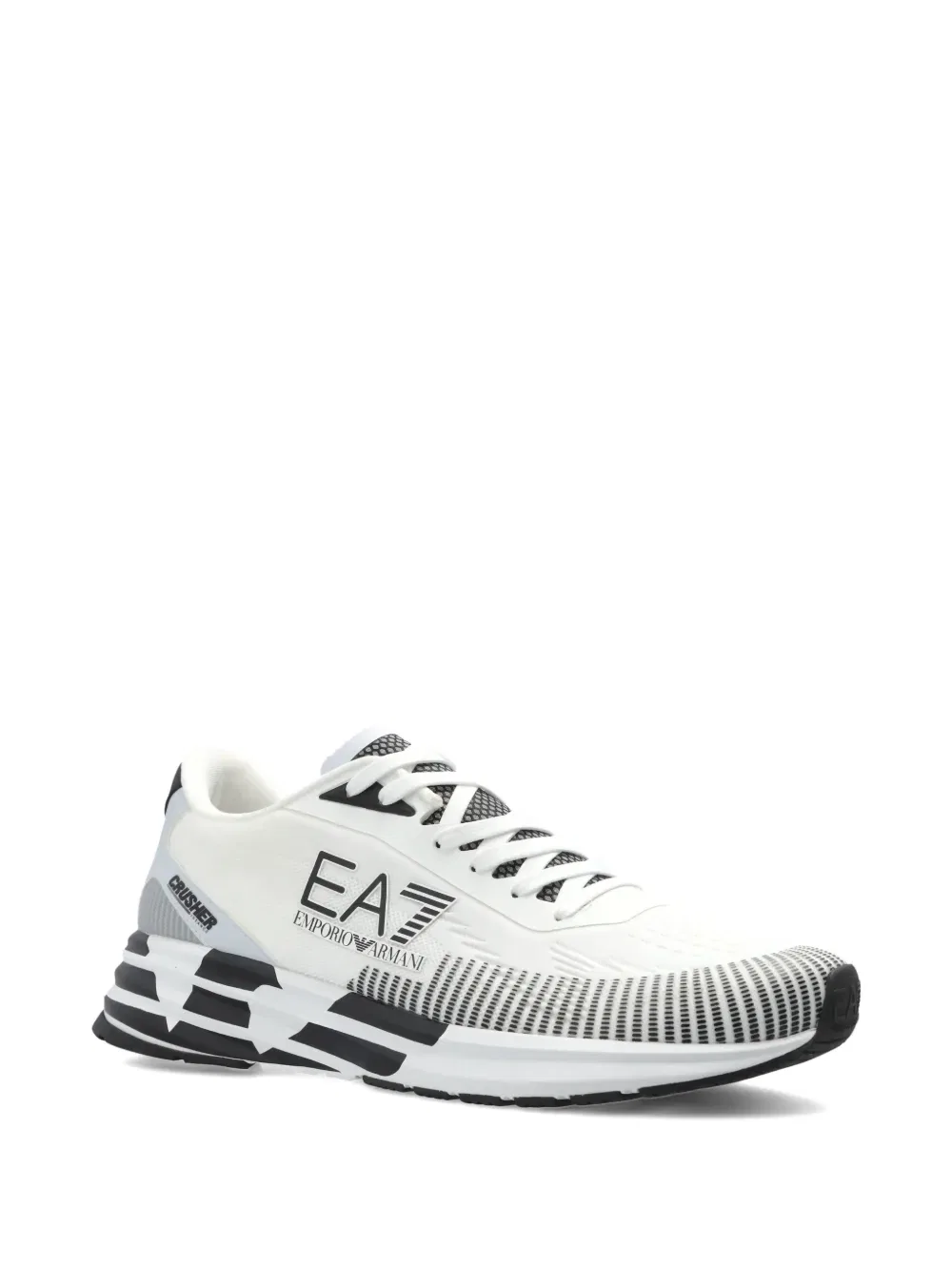 Кроссовки с логотипом Crusher Ea7 Emporio Armani, белый — фото 2
