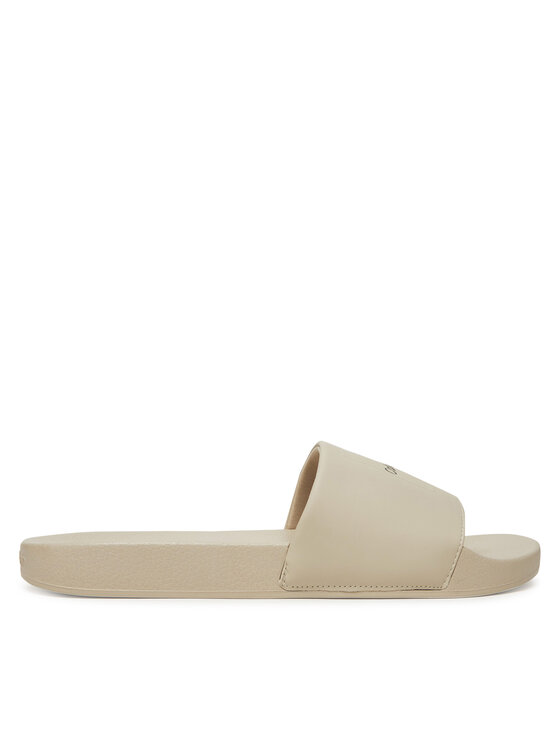 

Мюли Pool Slide W/ Ck Square HM0HM01754 Calvin Klein, экрю