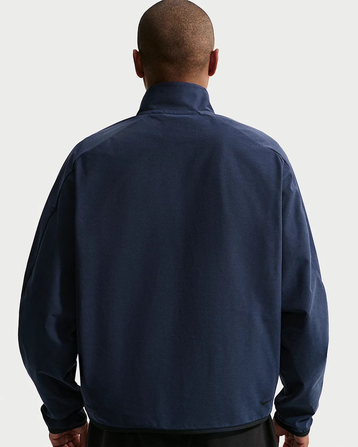 Мужская ветровка Dri-FIT Shori Knit Track Nike Sportswear Tech, Obsidian/Black — фото 2