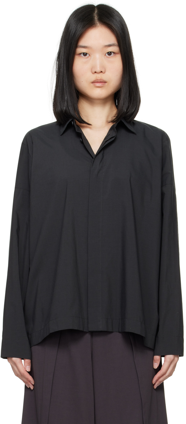 

Серый 132 5 Свободная рубашка 132 5. ISSEY MIYAKE