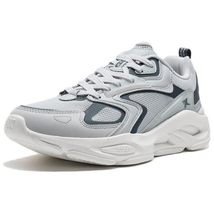 Кроссовки XTEP Yuan Qi Lifestyle Shoes Men Low-top Gray, серый — фото 2