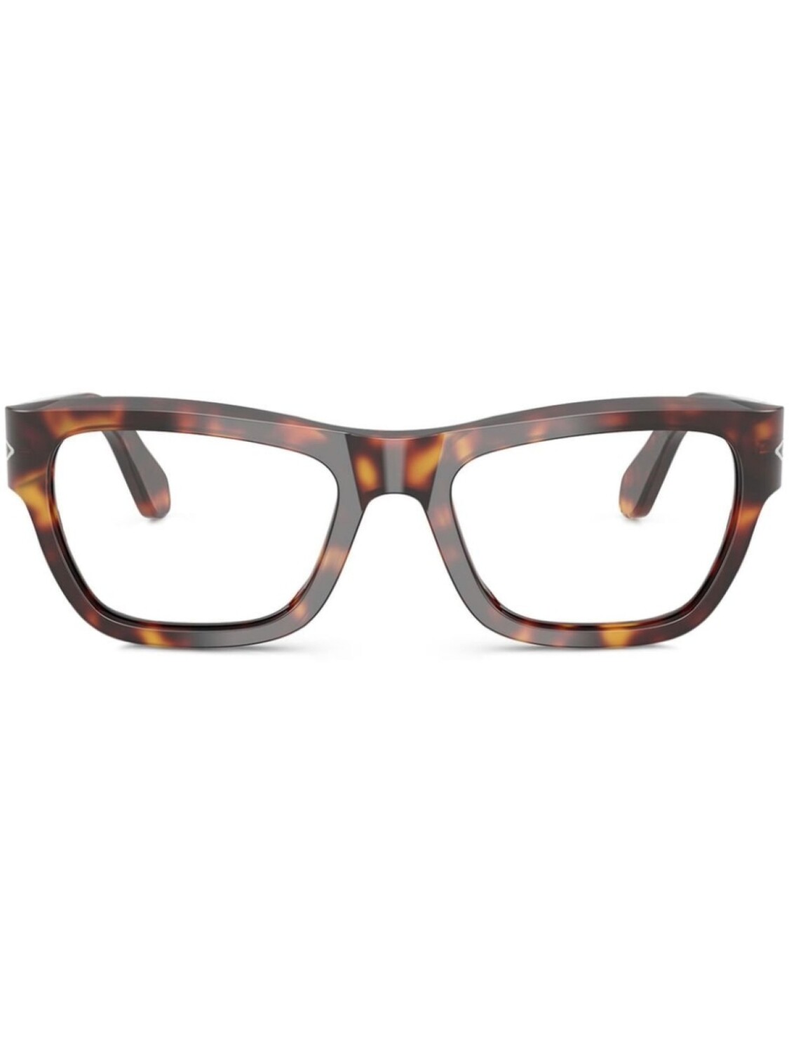 

Очки в квадратной оправе черепаховой расцветки Persol, коричневый