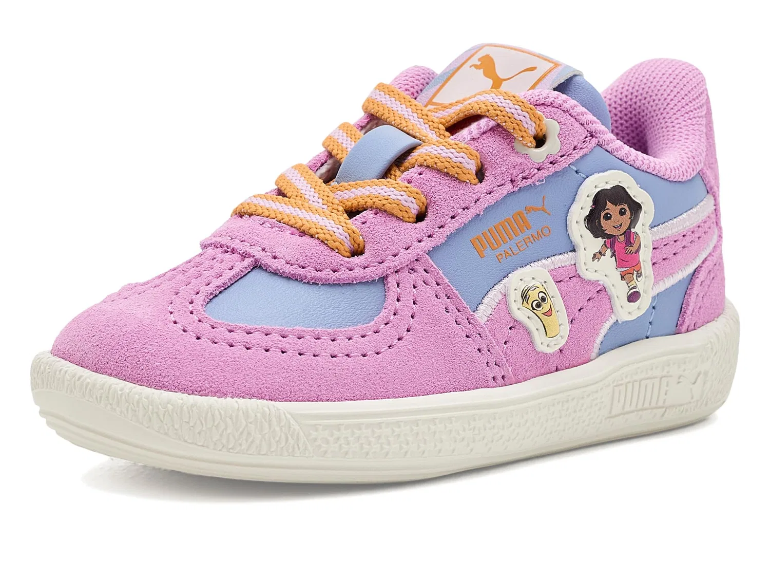 Кроссовки Palermo Dora Alternative Closure Shoes (для малышей) Puma Kids, Mauve Glow/Warm White