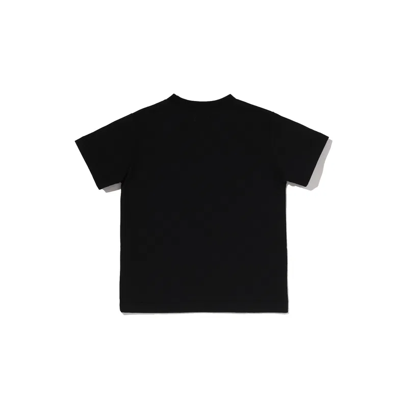 Детская футболка с круглым вырезом Black BK Z A BATHING APE, Black — фото 4