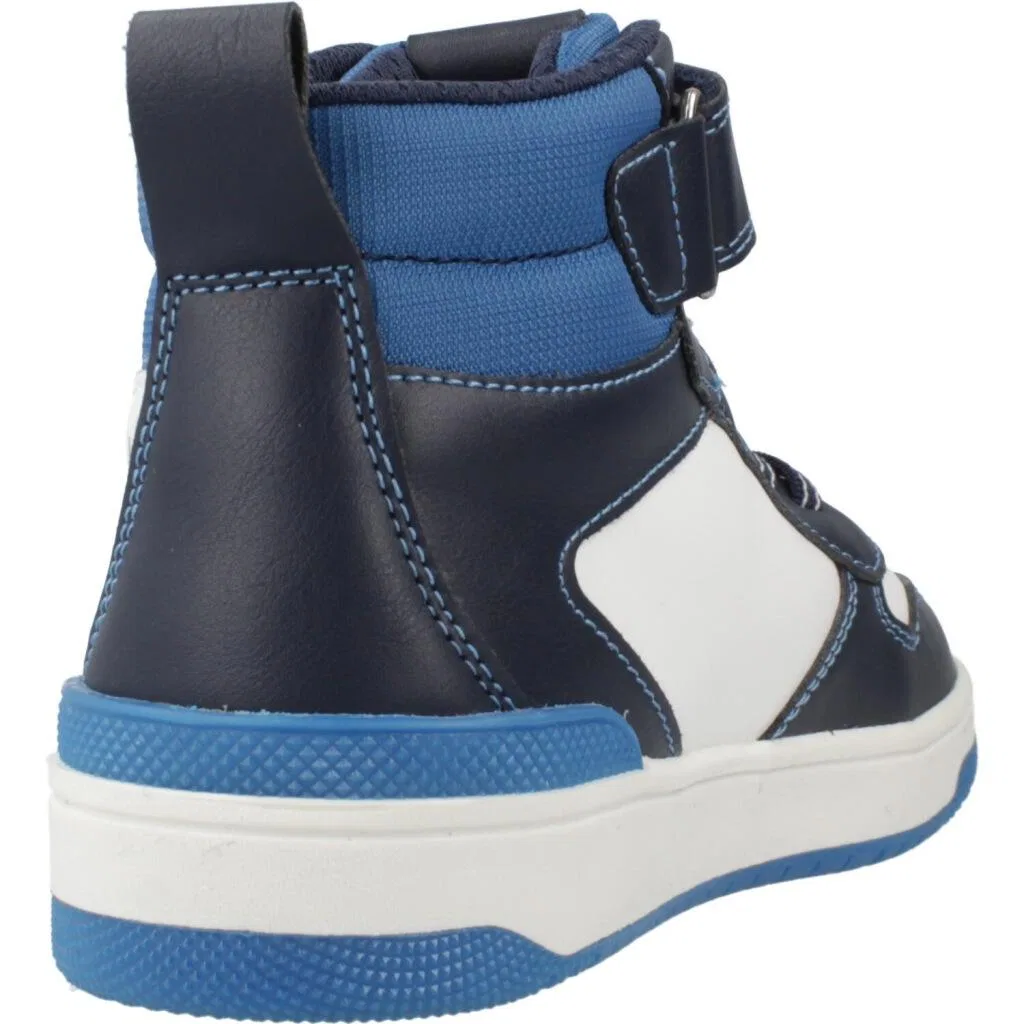 Детские кроссовки с принтом J Washiba Boy Geox, Blau Navyblau Weiss — фото 3