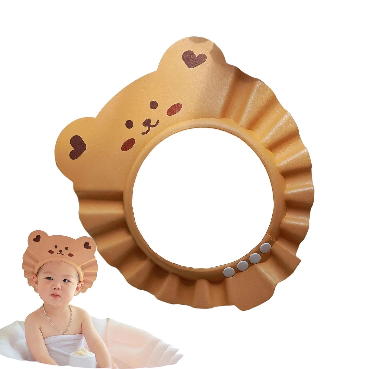 Детская шапочка для душа, Bear, EVA, 27 г Generisch