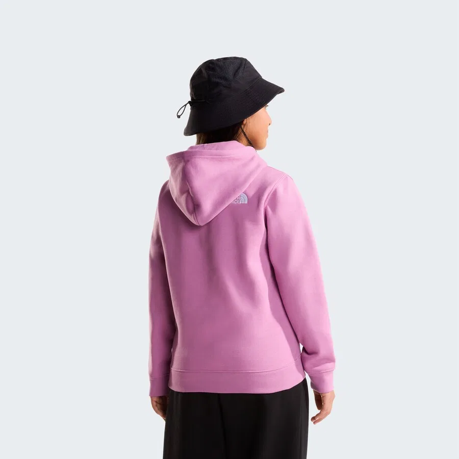 Спортивная толстовка The North Face розового цвета — фото 4