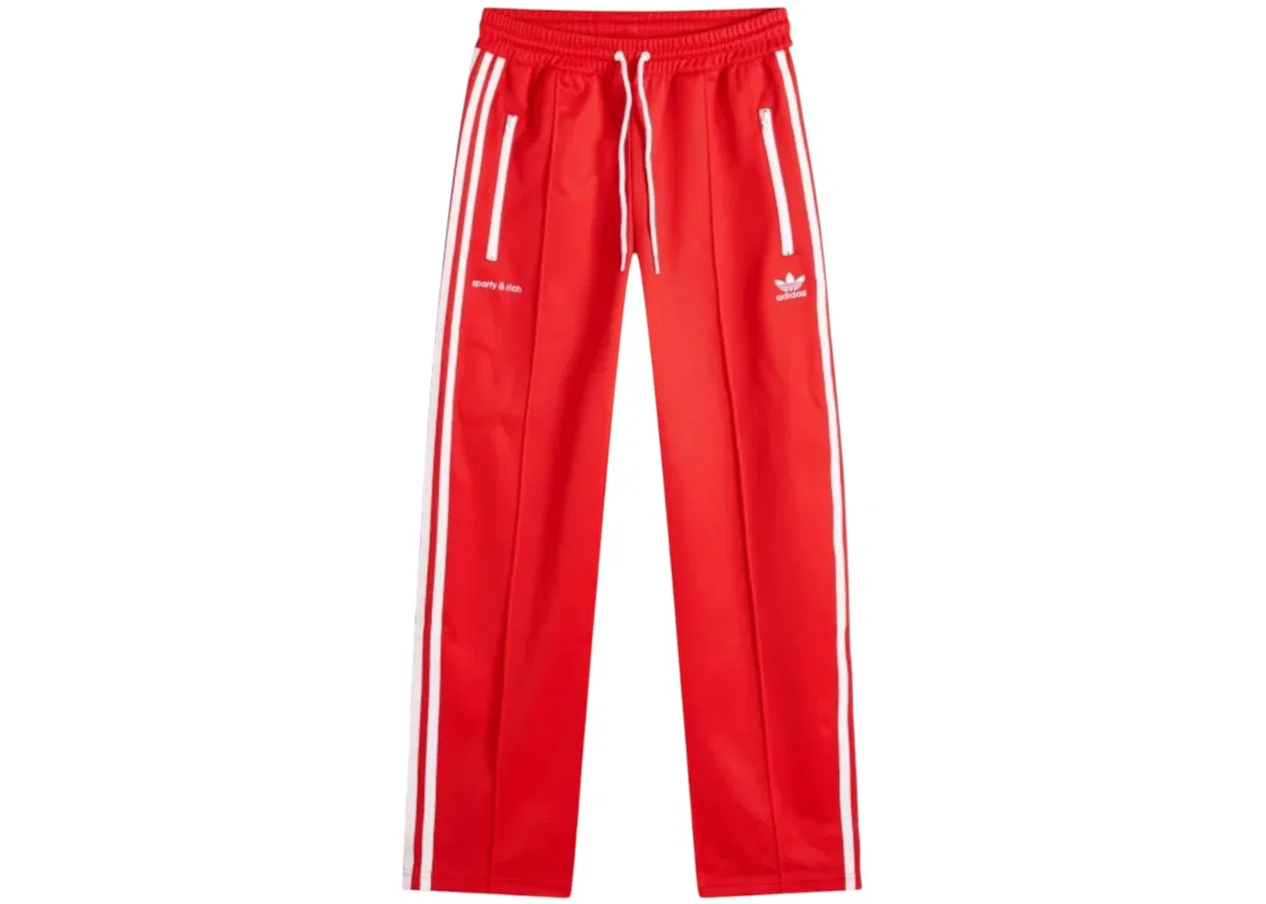Мужские тренировочные штаны Adidas x Sporty & Rich Track Pant, Red/White