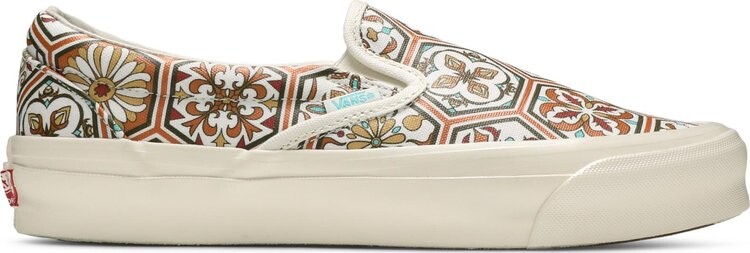 

Кеды Vans KITH x Classic Slip-On Brown Moroccan Pattern, коричневый