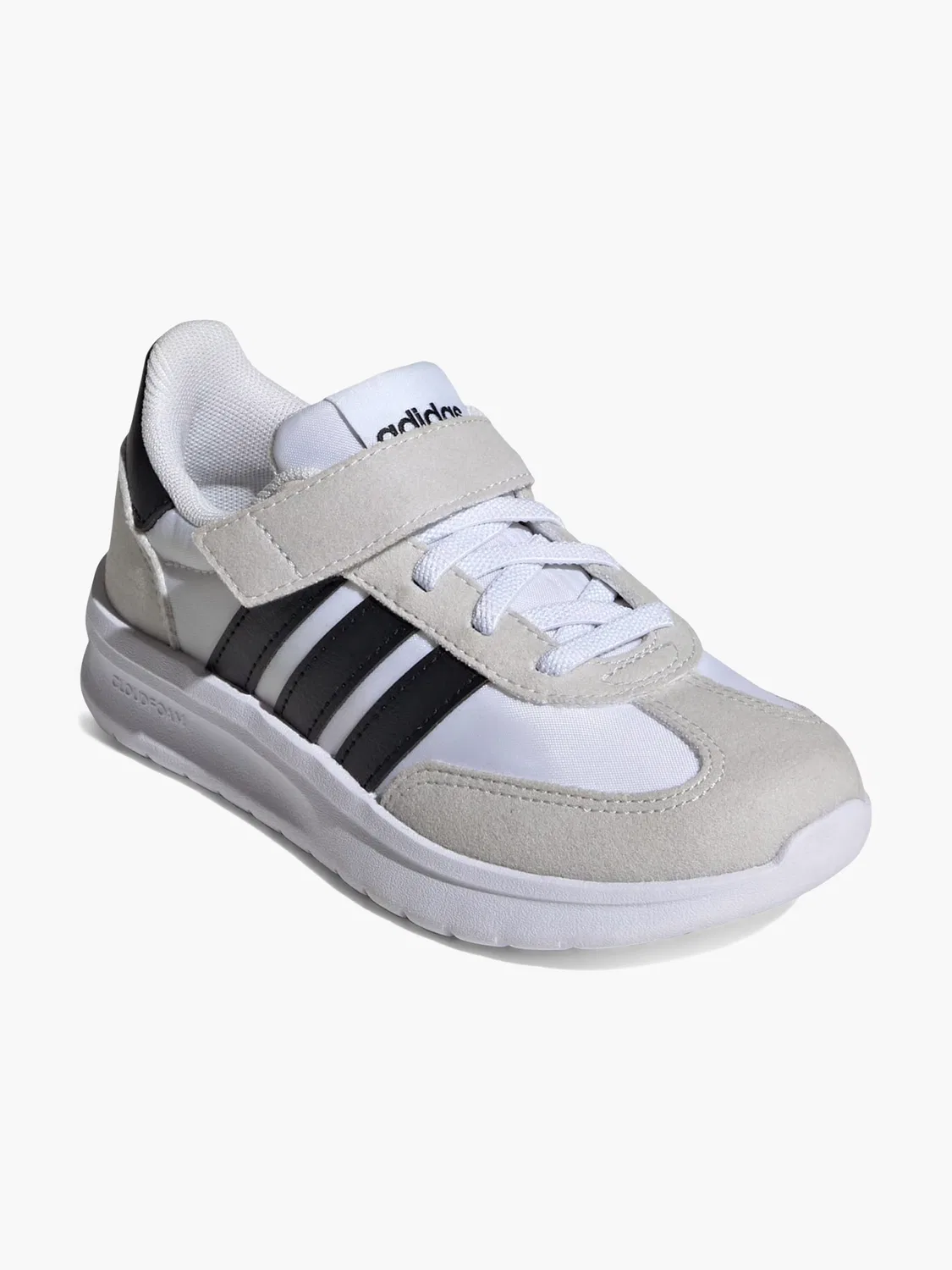 Детские тренировочные кроссовки с Cloudfoam Adidas Run 70s 2.0, белый — фото 3