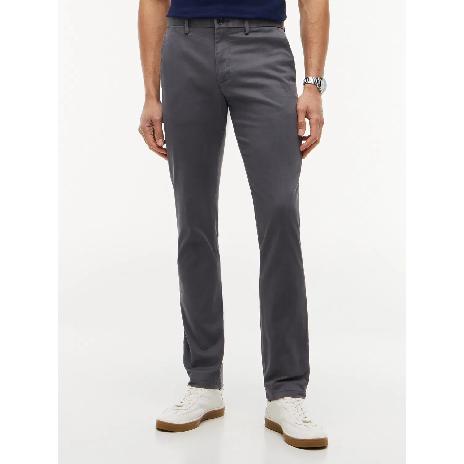 Мужские чиносы Bleecker 1985 PIMA CO Tommy Hilfiger, Dark Grey