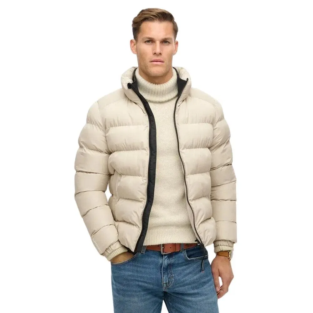 Мужская утепленная куртка Superdry, Цвет Grau — фото 2