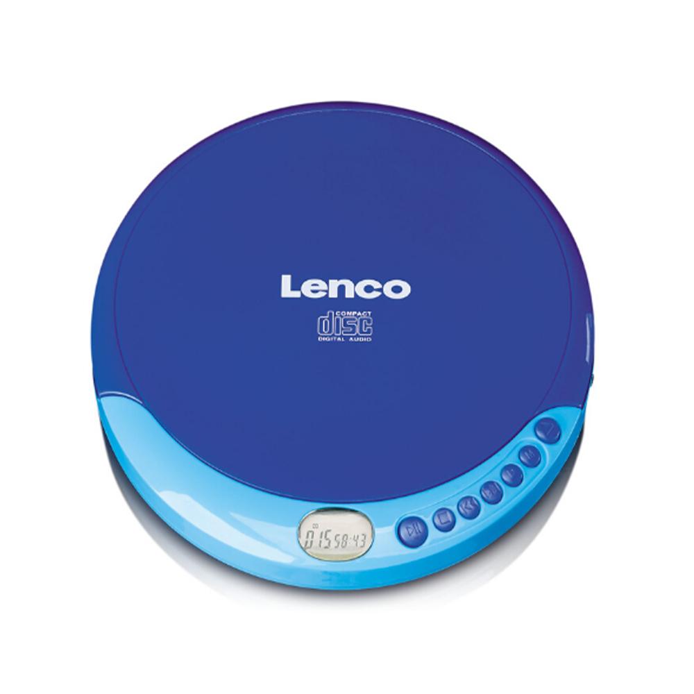 CD-плеер Lenco CD-011 Portable Discman, синий - фото