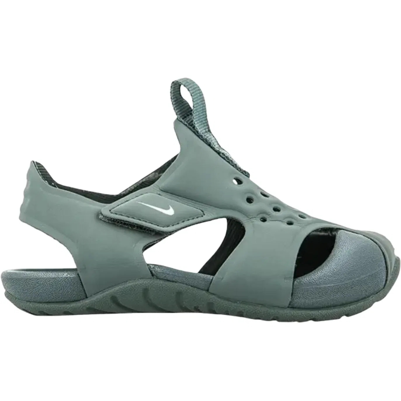Детские туфли для малышей Sunray Protect 2 Nike, Clay Green/Light Gray — фото 3