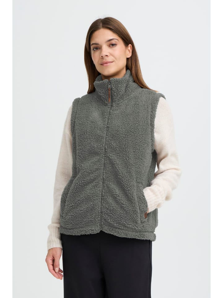 

Oxmo Флисовый жилет OXBerina серого цвета