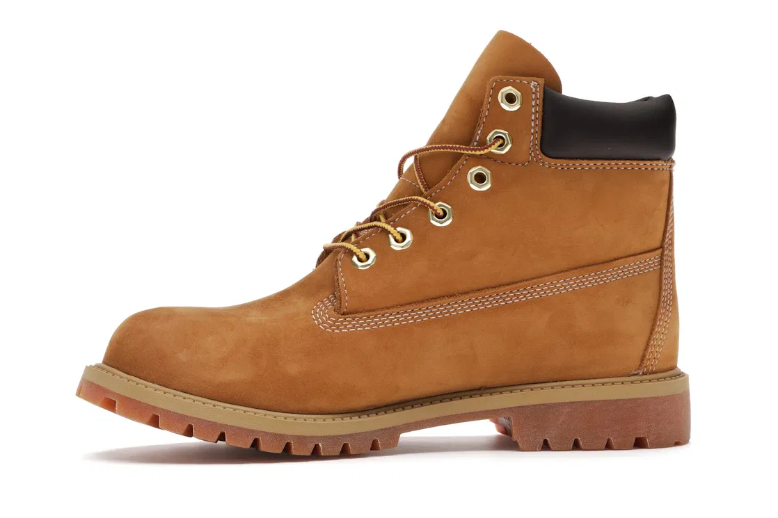 Детский ботинок Timberland 6" Boot Wheat Nubuck — фото 3