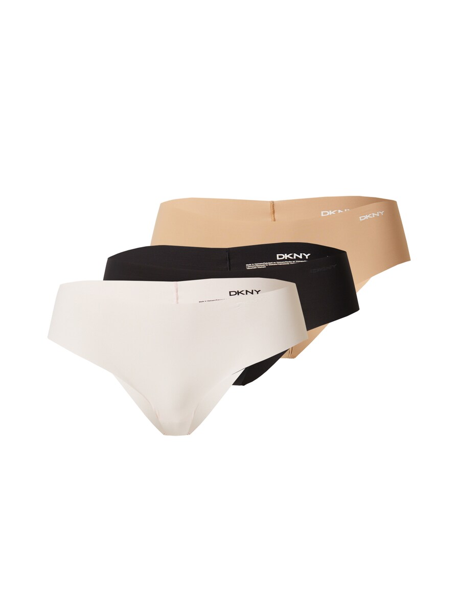 

Трусики DKNY Intimates Panty, цвет camel/light beige/black
