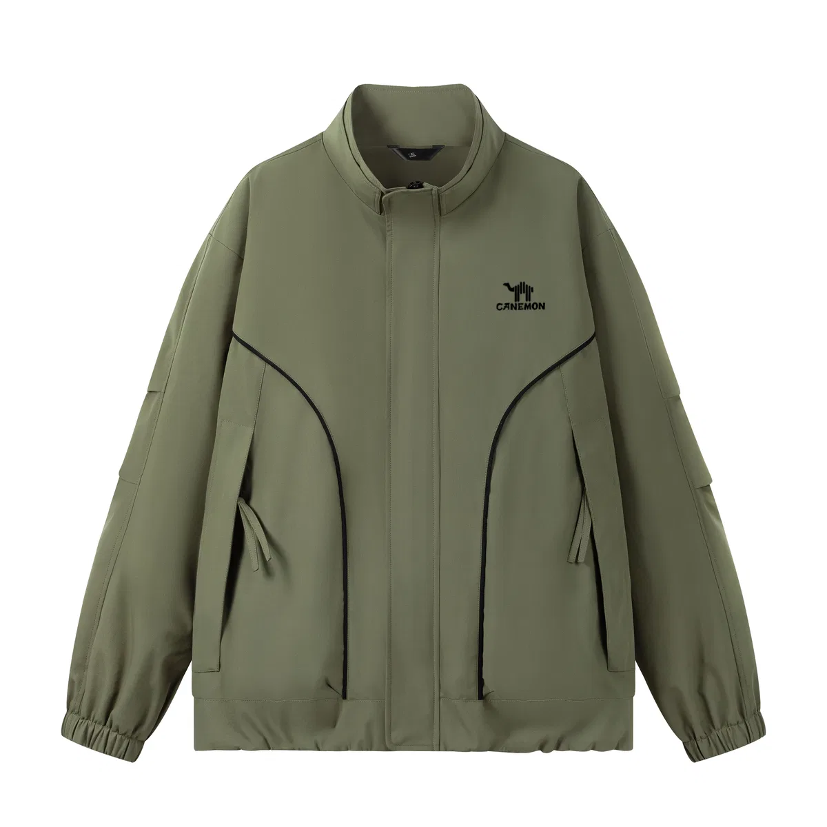 Детский жакет с воротником-стойкой Pilot LINGHANGLUOTUO, Army Green