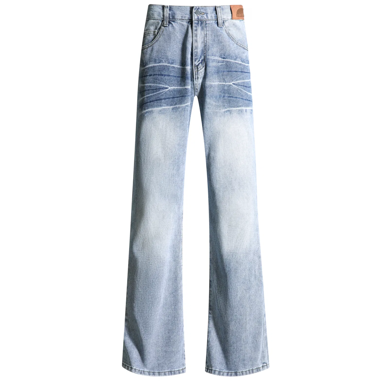 Детские джинсы клеш с 3D-окраской Vintage Blue MostwantedLab
