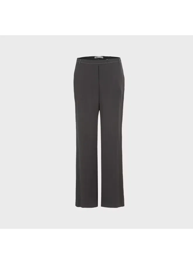 Брюки свободные с высокой посадкой Zara, черный — фото 2