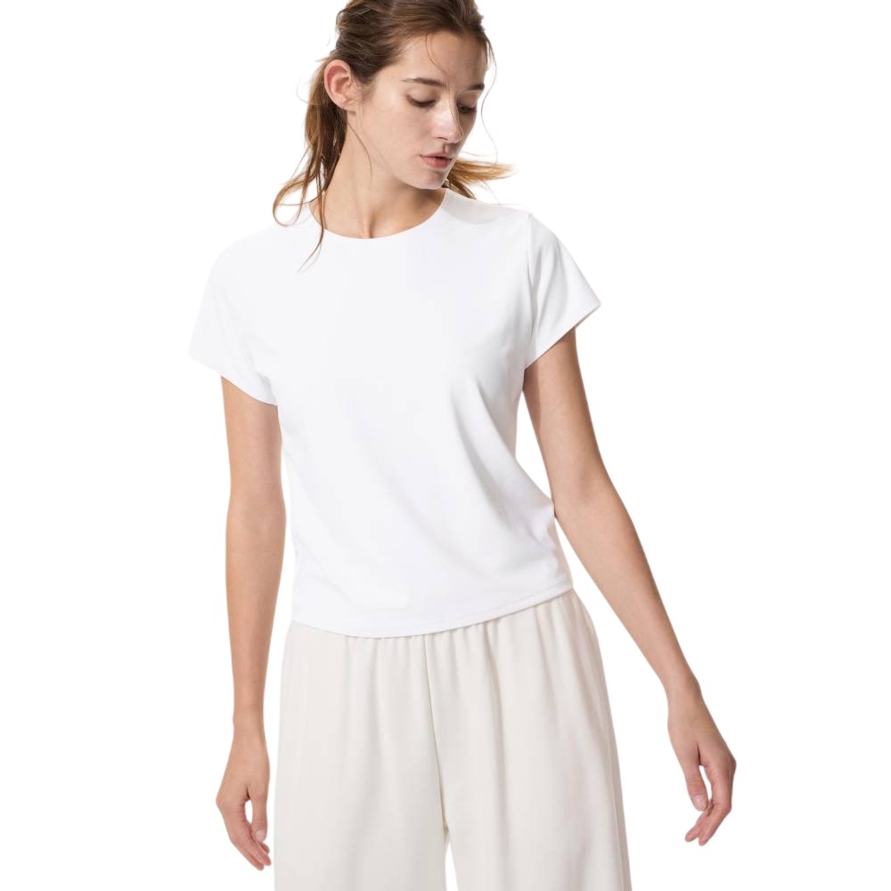 Футболка  Uniqlo Ultra Stretch Active T, 00 белый