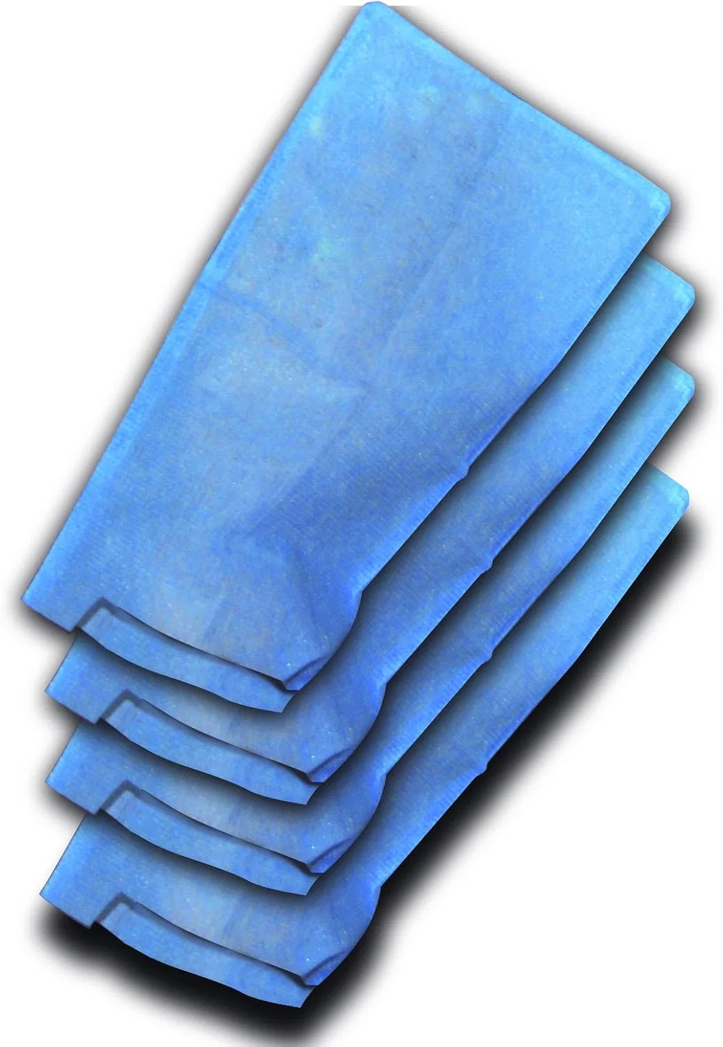 Одноразовые мочалки TravelSafe, 4 шт, 14x23 см, Blue — фото 2