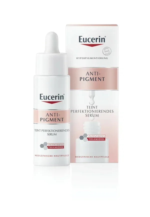 Сыворотка антипигментная сыворотка teint perfektionierend - антивозрастная - сыворотка 30 мл Eucerin, прозрачный — фото 2