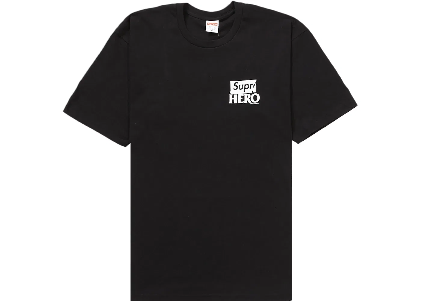 Мужская футболка с принтом Supreme ANTIHERO Dog Tee, Black — фото 2