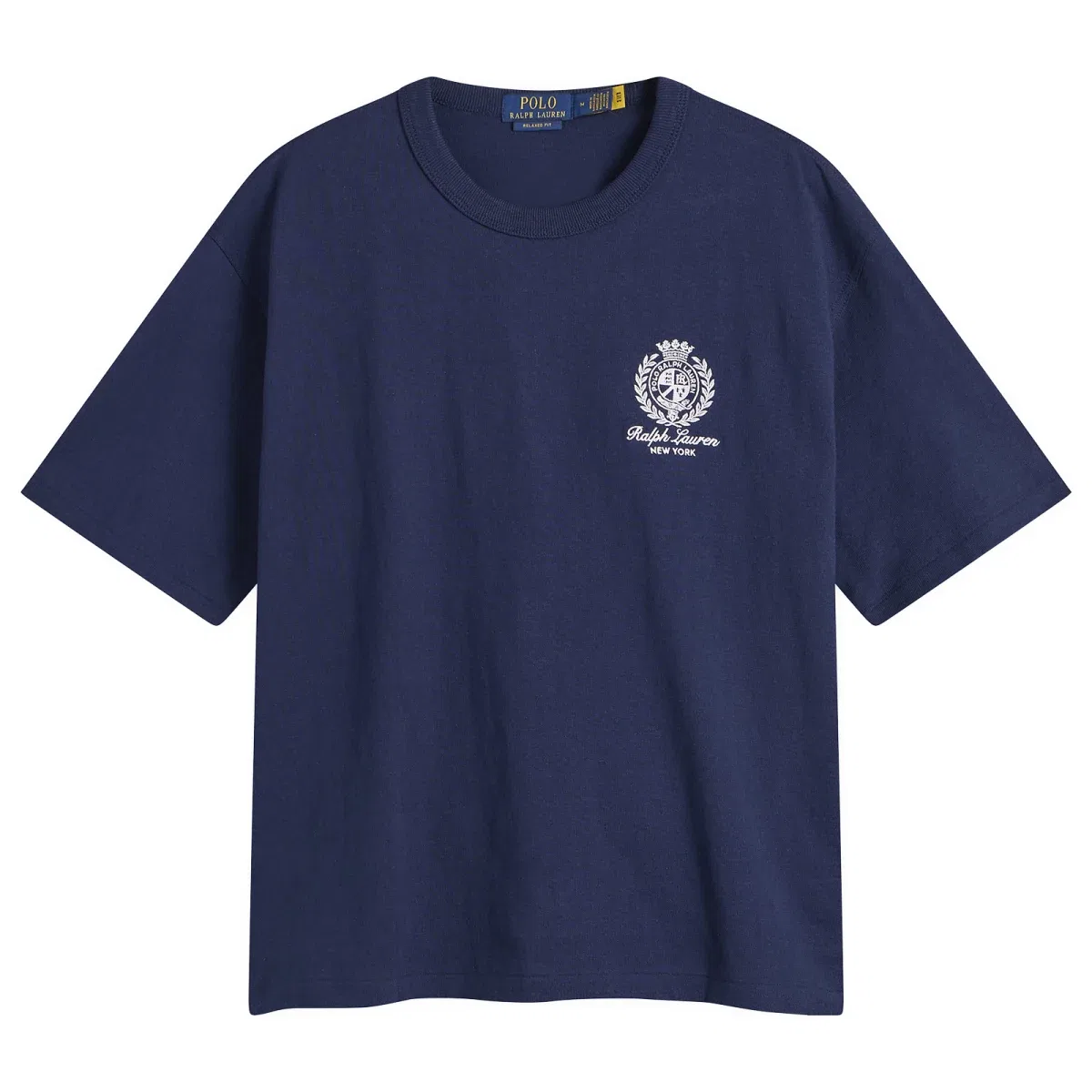 Футболка с принтом Crest Logo Polo Ralph Lauren, Newport Navy