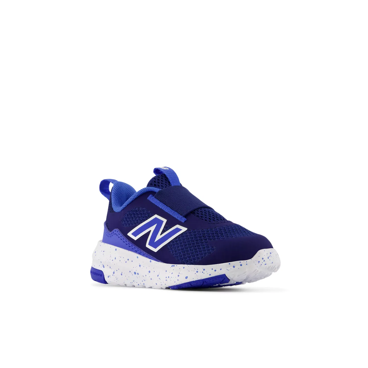Детские кроссовки без шнуровки с дышащей сеткой 468 Slip On New Balance, Blue Oyster With Bluebird — фото 2
