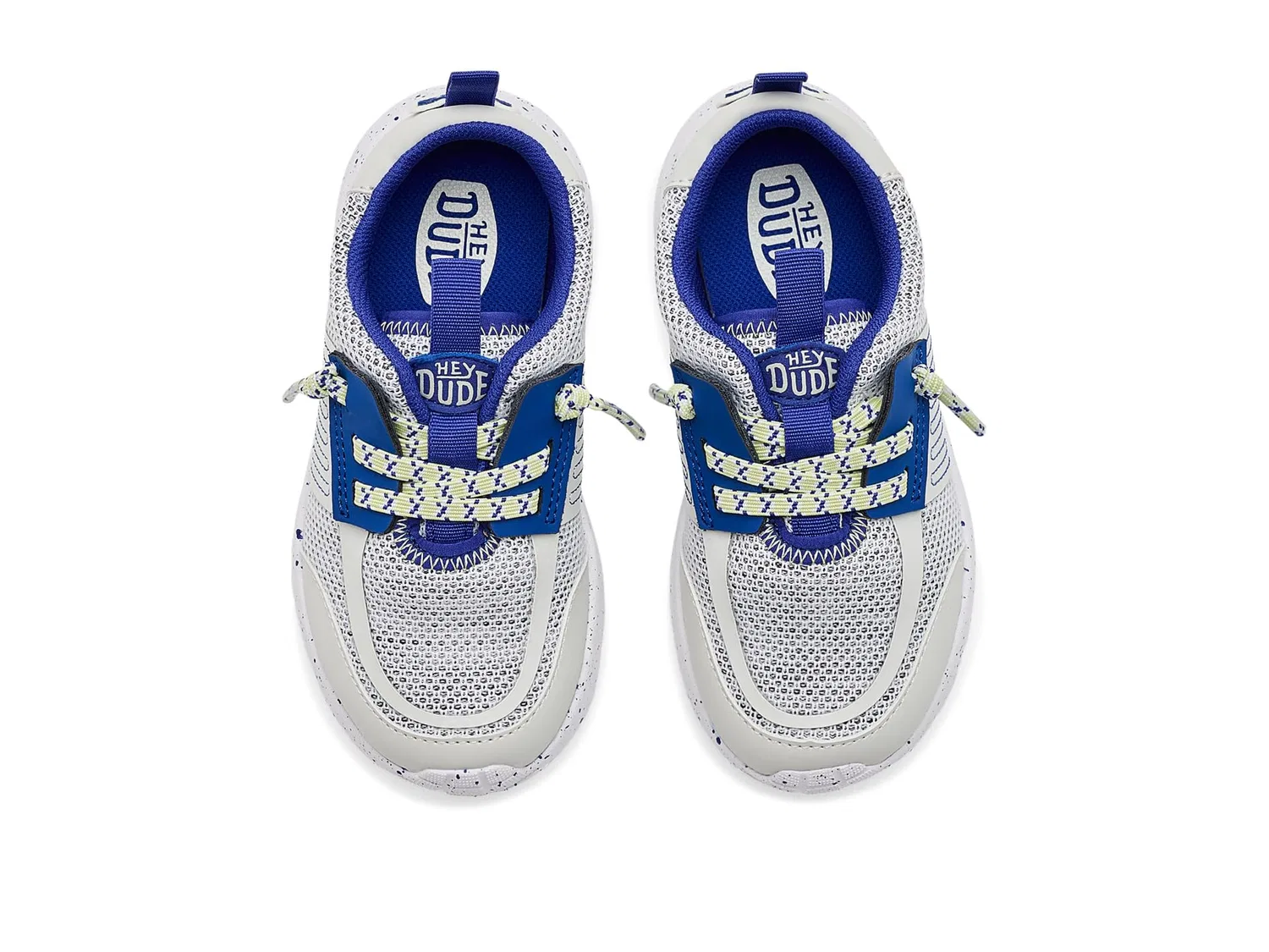 Кроссовки Sirocco Play Stretch Sox (для малышей) Hey Dude Kids, Grey/Multi — фото 3
