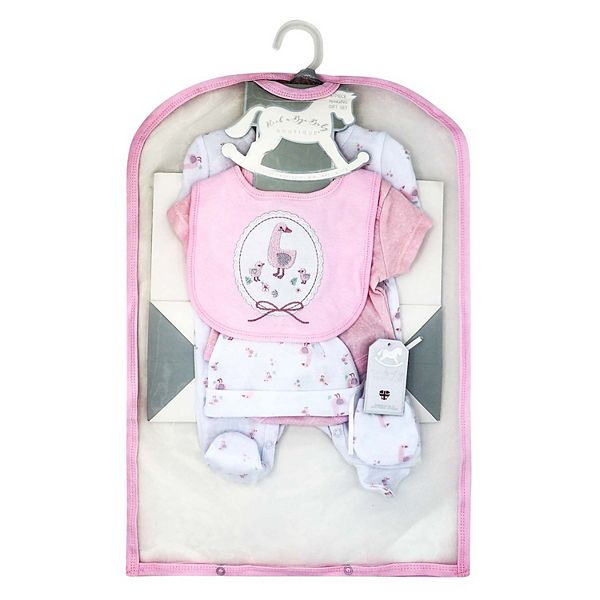 Подарочный набор для новорожденной девочки из 5 предметов Rock A Bye Baby Boutique — фото 2