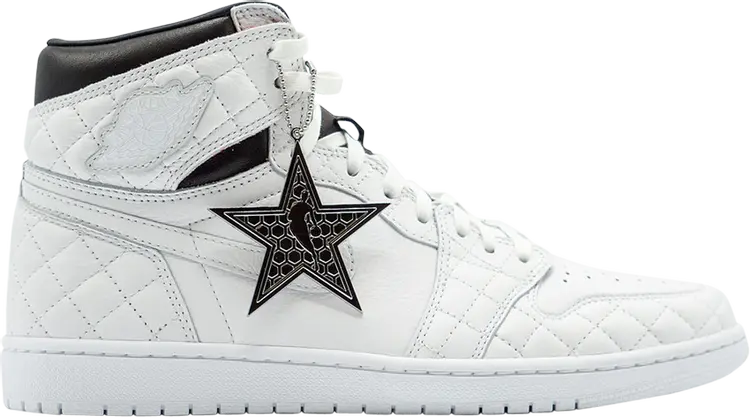

Кроссовки Air Jordan 1 Retro High All Star - White 2019, белый, Белый;серый, Кроссовки Air Jordan 1 Retro High All Star - White 2019, белый