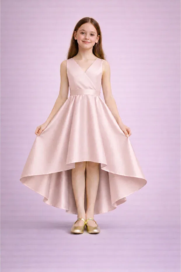 Детское платье для девочек без рукавов Suneh, Powder Pink