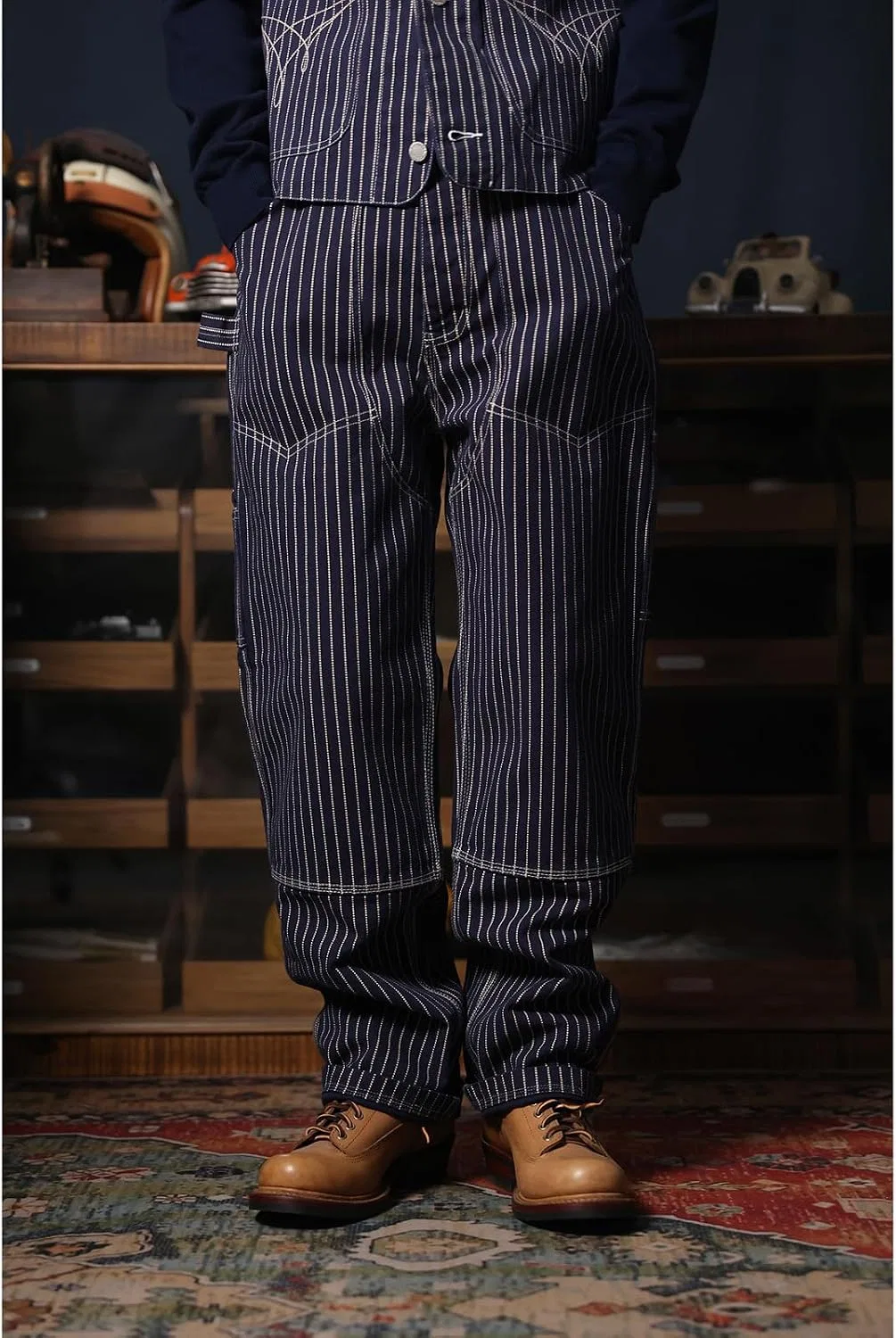 Мужские многофункциональные брюки-паинтер Wabash Stripes, Stripes — фото 2