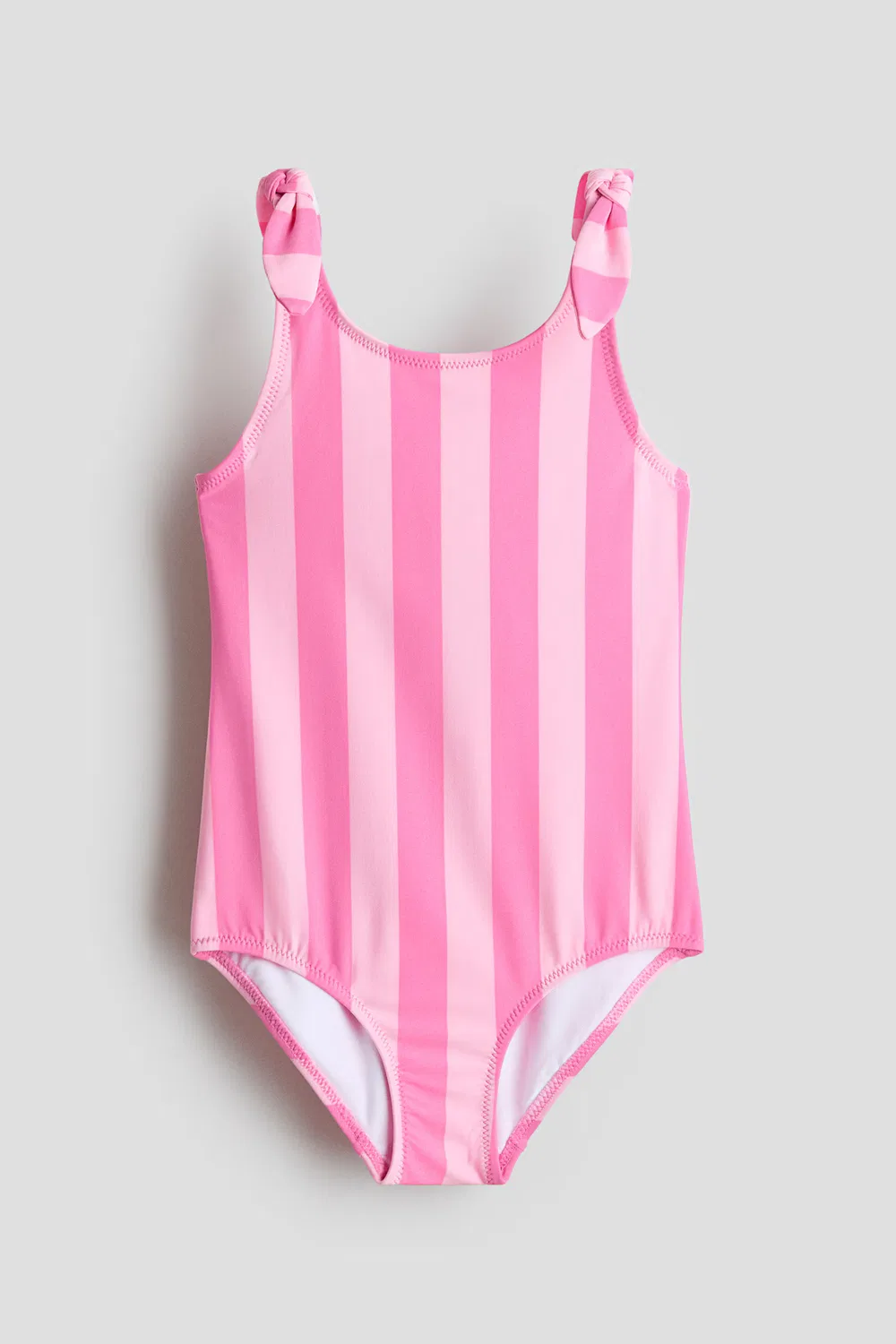 Купальник с принтом H&M, Rosa/Gestreift