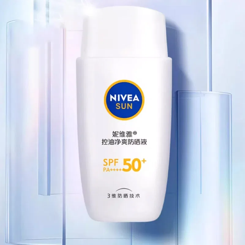Солнцезащитный крем с SPF50 PA++++ и контролем жирности, 50мл, набор из 2 шт, NIVEA, White — фото 4
