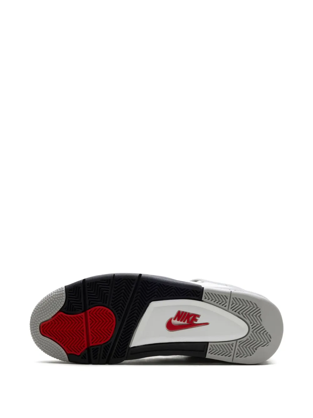 Кроссовки Air  4 OG White Cement Jordan, белый — фото 4