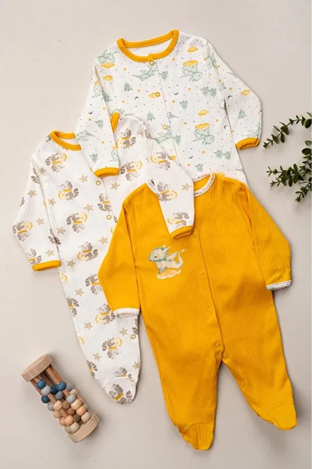Детский комплект боди для новорожденных из хлопка Enia Baby, Multicolor