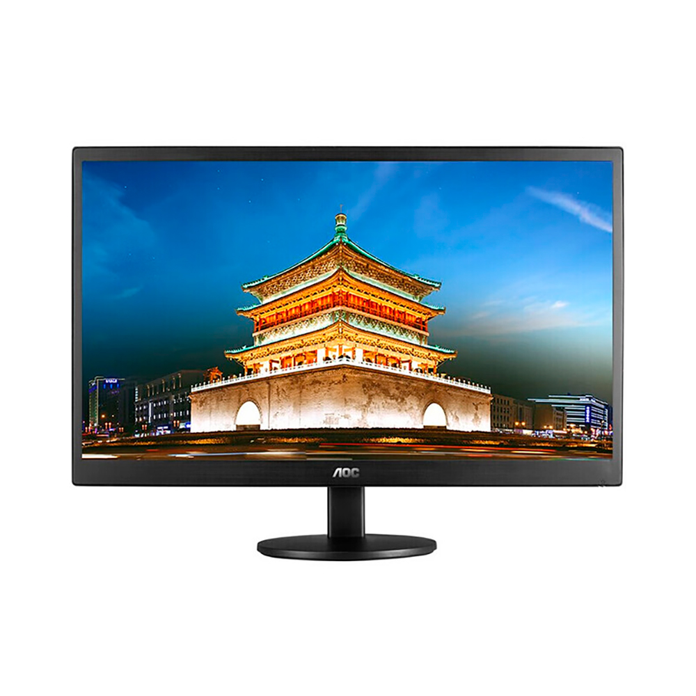 

Монитор AOC 20E1H, 18.5", 1366x768, 60 Гц, LED, чёрный