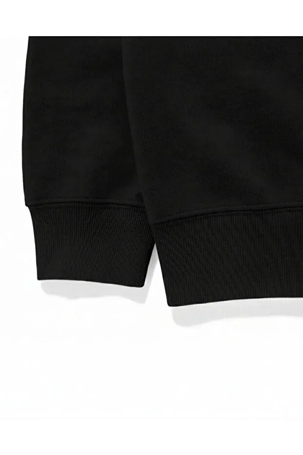 Детский комплект для девочки с принтом Firey Crocodile Ba Printed Threaded Yarn Lorvex, Black — фото 4