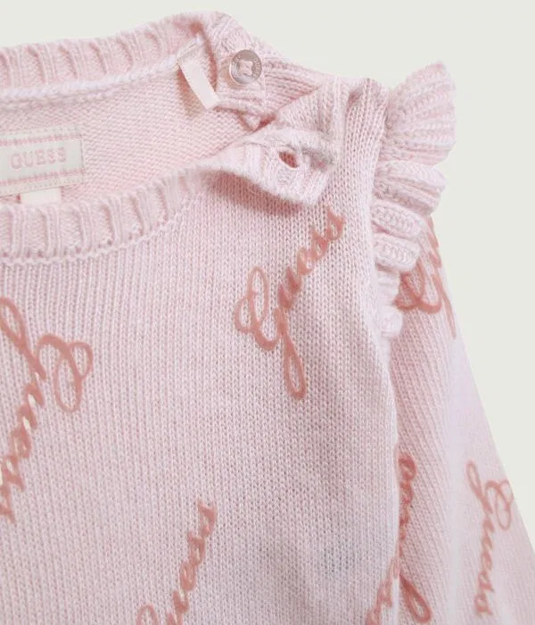 Детский комплект для девочек с добавлением шерсти Guess, Rosa — фото 3